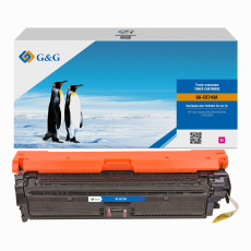 Картридж G&G аналог HP красный 7300 стр. с чипом (арт. GG-CE743A)