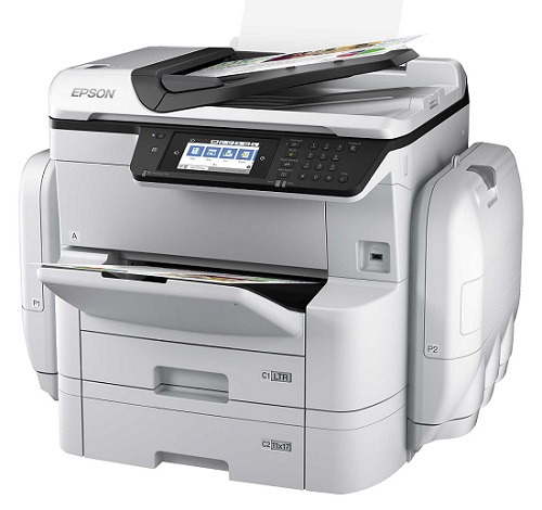 Струйное цветное МФУ Epson WorkForce Pro WF-C869RDTWF (арт. C11CF34401)