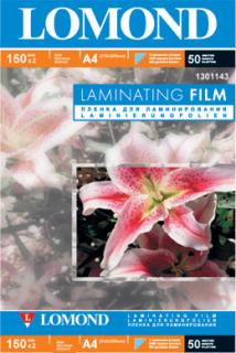 Пленка Lomond ПЛЕНКА ДЛЯ ЛАМИНИРОВАНИЯ A4 (218X305), 150МКМ, МАТОВАЯ, 50 ПАКЕТОВ (арт. 1301143)