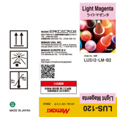 Оригинальные чернила Mimaki LUS-120 UV curable ink 250ml bottle Light Magenta (арт. LUS12-LM-B2)