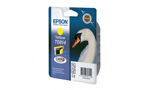 Картридж Epson T0814 Yellow (арт. C13T11144A10)