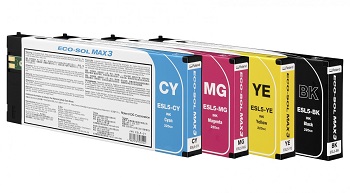 Картридж Roland Eco-Sol Max3 Yellow, 220 мл (арт. ESL5-YE)