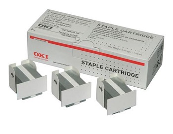 Скобы для финишера OKI для C9600/9800/9800MFP/MC780dfnfax/MB770dfnfax (3 х 5000 стр.) (арт. 42937603)