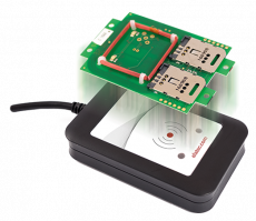 Считыватель бесконтактных карт Elatec TWN4 MultiTech, черный (арт. TWN4 MULTITECH T4DT-FB2BEL)