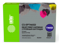 Картридж струйный Cactus T46SD фиолетовый для Epson SureColor SC-P700 (30 мл) (арт. CS-EPT46SD)