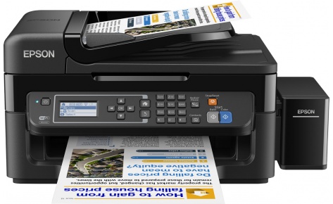 Струйное цветное МФУ Epson L566 (арт. C11CE53403)