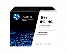 Оригинальные лазерные картриджи HP 87X для LaserJet M506 / M501 / M527, упаковка 2 шт. (2*18000 стр.) (арт. CF287XD)
