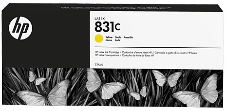 Картридж HP 831C 775-ml Yellow Latex Ink Cartridge (арт. CZ697A)