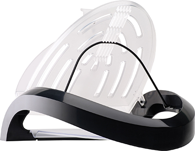 Рабочая станция для ноутбуков, планшетов и смартфонов Fellowes USB HUB x4, черная (арт. FS-80248)