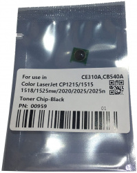 Чип CET для HP Color LaserJet CP1215 чёрный (арт. CET0959)