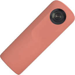 Цифровая фотокамера Ricoh THETA SC Розовая (арт. S0910741)