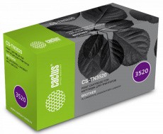 Картридж Cactus черный (20000стр.) для Brother (арт. CS-TN3520)