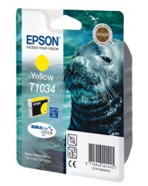 Картридж Epson T1034 Yellow (арт. C13T10344A10)
