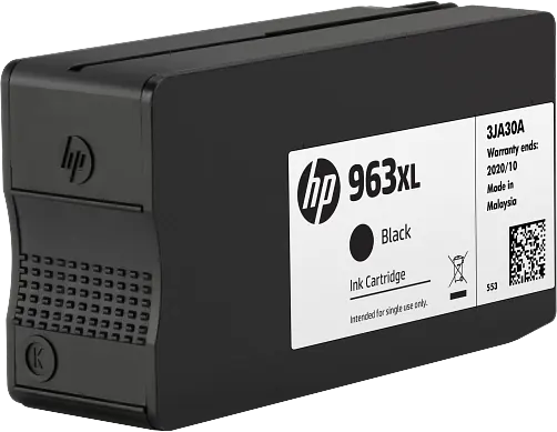 Струйный картридж HP 963XL (черный, 2000 стр.) (арт. 3JA30AE)
