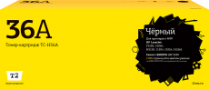 Лазерный картридж T2 CB436A (арт. TC-H36A)