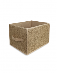 Короб ГЕЛЕОС универсальный без крышки, «Миндаль» / Бежевый, 29х40х24 см (арт. МНД_23)