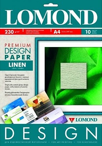 Бумага Lomond Лён (Linen), матовая, A3, 230 г/м², в упаковке 20 листов (арт. 0933032)