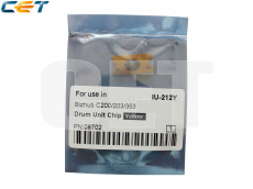 Чип CET для KONICA MINOLTA Bizhub C200 жёлтый (арт. CET8702)