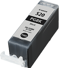 Оригинальный картридж Canon PGI-520 BK (чёрный, 19 мл.) (арт. 2932B004)