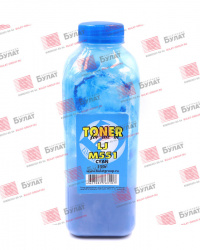 Тонер Булат для HP Color LJ M551 / CP3525 банка 150г Cyan БУЛАТ (арт. BAHPLJM551060)