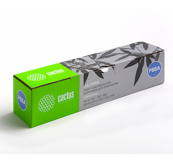 Картридж Cactus KX-FAT88A7 черный (2000стр.) для Panasonic (арт. CS-P88A)