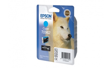 Картридж Epson T0962 Cyan (арт. C13T09624010)