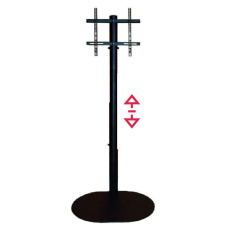 Стойка напольная для монитора OMB 65″ BASE SPRING (black) (арт. 0.286)