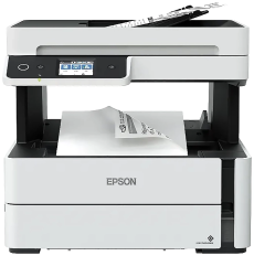 МФУ струйное монохромное Epson EcoTank M3170 (92404) (Принтер / Копир / Сканер / Факс, A4) (арт. C11CG92404)