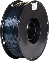 Пластик для принтера Cactus (SILK, d1.75мм, 1кг, L326м, черный) (арт. CS-3D-PLA-1KG-S-BL)