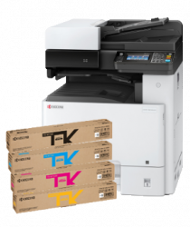 Лазерное цветное МФУ Kyocera ECOSYS M8124cidn с комплектом картриджей TK-8115CMYK (арт. M8124cidn+TK-8115CMYK)