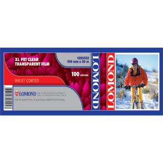 Пленка Lomond LOMOND XL PET CLEAR FILM 100мкм (914мм*20м*50,8мм) (арт. 1205032)