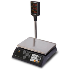 Торговые настольные весы Mertech M-ER 327 ACP-15.2 ″Ceed″ LED Черные (арт. 3028)