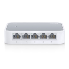 Коммутатор/ 5-port 10/100M mini Desktop Switch, 5 10/100M RJ45 ports, Plastic case