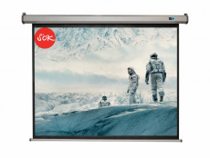 Экран для проектора SOK Cinema Pro 200 x 150 см Motoscreen 4:3 настенно-потолочный 100″ (арт. SCPSM-200x150FG-GR)