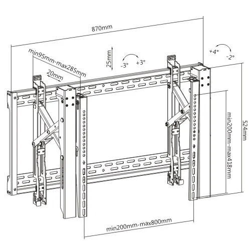 Модуль выдвижной для дисплеев FIX LVW06-48T (арт. LVW06-48T)