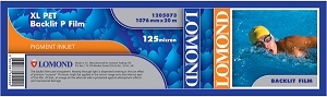 Пленка Lomond XL PET Backlit P Film, ролик 1067 мм х 50,8 мм, 125 мкм, 20 метров (арт. 1205073)