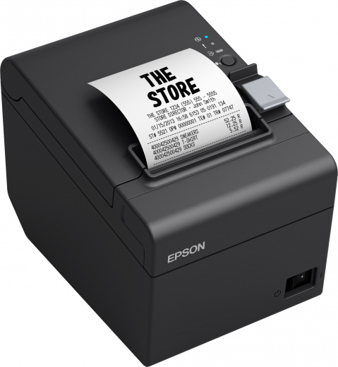 Чековый принтер Epson TM-T20III (012A0): Ethernet, PS, Blk, UK (арт. C31CH51012A0)