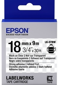 Картридж Epson LK-5TBW (арт. C53S655011)