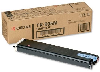 Оригинальный тонер-картридж Kyocera TK-805M (пурпурный, 10000 стр.) (арт. 370AL410)