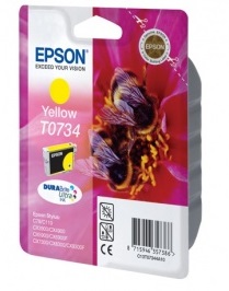 Картридж Epson T0734 Yellow (арт. C13T10544A10)