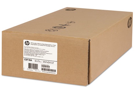 Пленка HP Everyday Adhesive Matte Polypropylene 168 гр/м2, 610 мм х 22,9 м (арт. C0F18A)