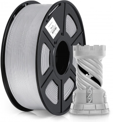 Пластик для принтера Cactus (PLA, d1.75мм, 1кг) (арт. CS-3D-PLA-1KG-SILVER)