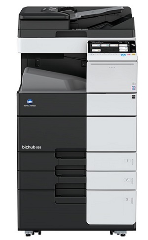 МФУ лазерное черно-белое Konica Minolta bizhub 558 (арт. A9HG021)