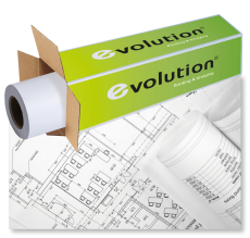 Бумага Technoevolab Evolution Inkjet DRAFT Paper 80 г/м², A1+, 0.610х50 м (арт. 2145020)