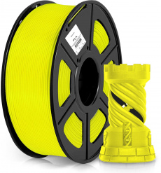 Пластик для принтера Cactus (PLA, d1.75мм, 1кг) (арт. CS-3D-PLA-1KG-YELLOW)