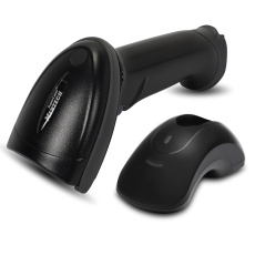 Беспроводной сканер штрих-кода Mertech CL-2210 BLE Dongle P2D USB Black с подставкой Cradle (арт. 4794+4807)