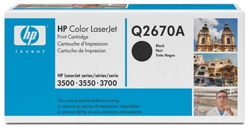 Картридж HP Q2670A Color LaserJet для 3500 / 3700. Ресурс 6000 стр. (арт. Q2670A)