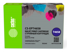 Картридж струйный Cactus (T46S8) черный для Epson SureColor SC-P700 (30 мл) (арт. CS-EPT46S8)