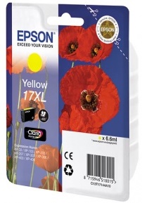 Картридж Epson 17XL Yellow (арт. C13T17144A10)