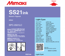 Картридж Mimaki Solvent ink cartridge SS21 SPC-0501LC 2000 ml